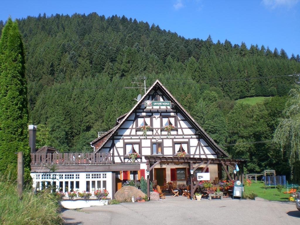 Landgasthof Untere Muehle Alpirsbach Bagian luar foto
