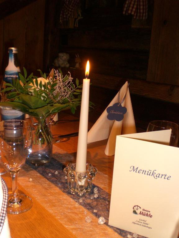 Landgasthof Untere Muehle Alpirsbach Bagian luar foto